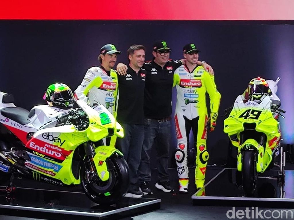 Motivasi Berlipat VR46 Racing Team Tatap Balapan Kandang
